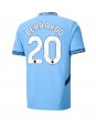 Manchester City Bernardo Silva #20 Domácí Dres 2024-25 Krátký Rukáv